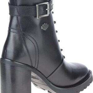 Harley-Davidson Women's Black Heeled Boots